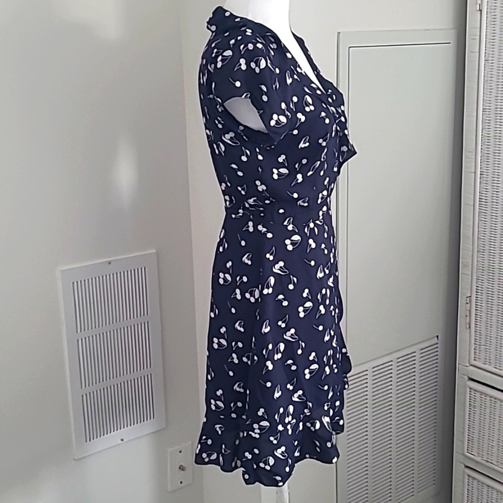 Aritzia Sunday Best Cherry Savoy Dress Size 2 - Picture 4 of 8
